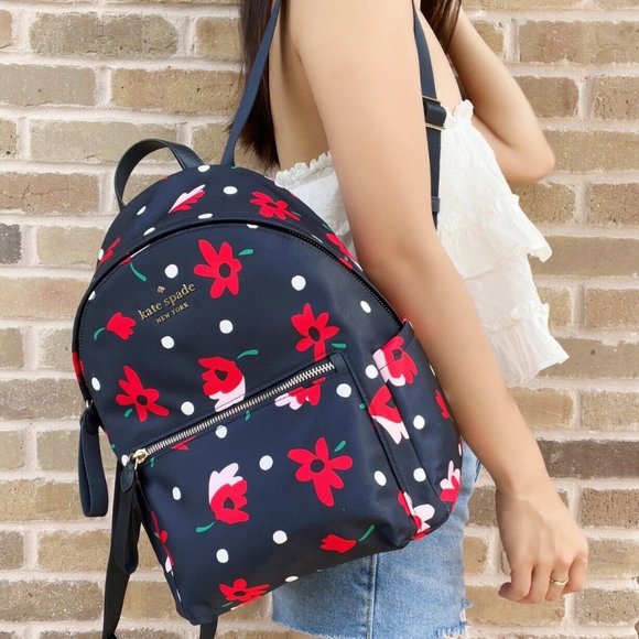 NWT Kate Spade Floral Backpack